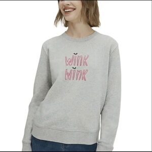 Kate Spade wink wink sweatshirt